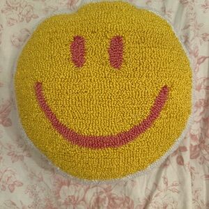 Yellow Smiley Face Pillow